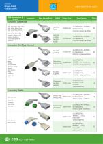 ECG Trunk Cables EDG073-3AI-OR,EC057-3AI,EC419-4I,EB041-3AI,EDG073-3AI-3