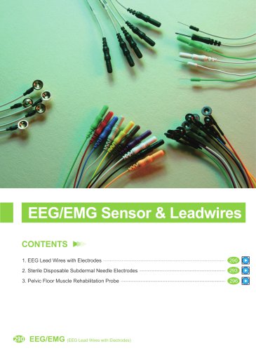 EEG Lead Wires with Electrodes B143