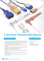 Multi-compatible DisposableSpO2 Sensors 603110441-3