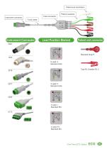 One Piece ECG Cables EA009S5A,EA010S3A,EA02 series,EA002S3A,EA418S3A-2