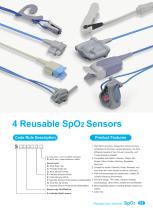 Reusable SpO2 Sensors S0010,DS100A,DOC10+ DS100A,503210262,603190266
