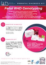 Marketing Flyer Free DNA  Fetal Kit RhD - Duplex-2
