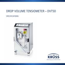 DROP VOLUME TENSIOMETER – DVT50 - 1