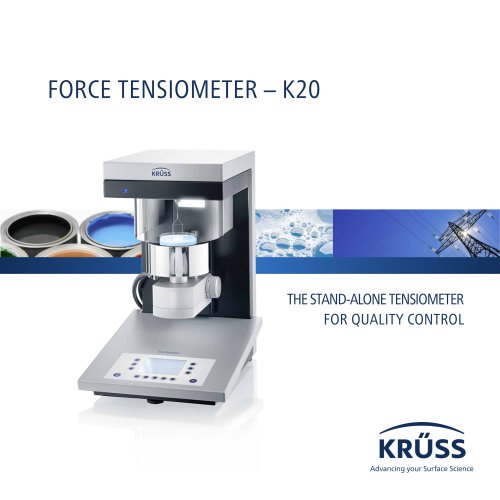 FORCE TENSIOMETER – K20