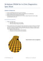 Stridalyzer PRISM Specifications Sheet