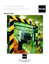 NEAR-INFRARED COMPOSITION METER Model KJT550 - 1