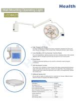 Catalog-LEDB620-Wall Mount Surgical Light - 1