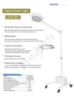 Catalog-LEDL260 Mobile Exam Light - 1