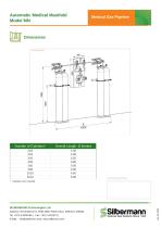 Automatic Medical Gas Changeover Manifold Model leo MN-3