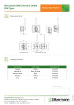 Din type medical gas outlet - recessed-2