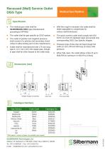 Diss type medical gas outlet - recessed-2