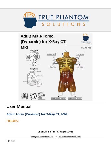 User Manual TO-A05