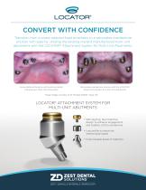 LOCATOR® ATTACHMENT SYSTEM FOR MULTI-UNIT ABUTMENTS - 1