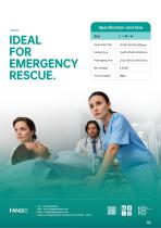 FG-E1 Four-fold Plastic Stretcher - 2