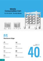 FG-PW-6004F Mobile Consumables Cart - 2