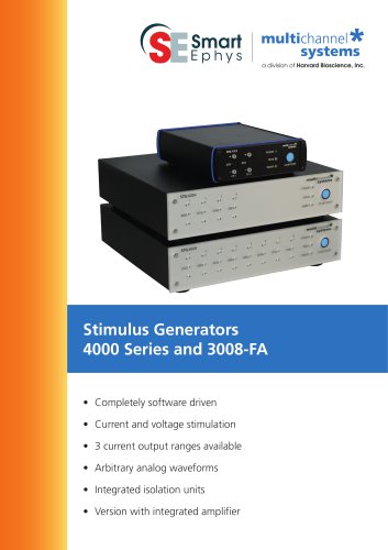 Stimulus Generators 4000 Series and 3008-FA