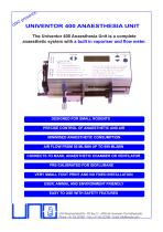 UNIVENTOR 400 ANAESTHESIA UNIT-1