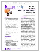 RHD2000 series digital electrophysiology interface chip datasheet-1