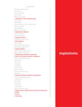 IMPLANTSWISS Catalog 2018-2