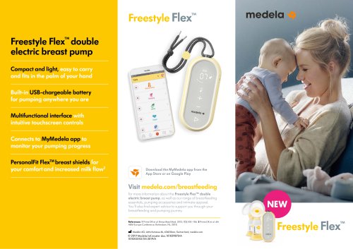 Freestyle Flex™, Mobile double electric breast pump