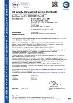 EU Medical CE MDR Certificate-1