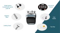 Micro needle RF face lifting machine-3