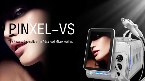 Vacuum microneedle RF machine PINXEL-VS