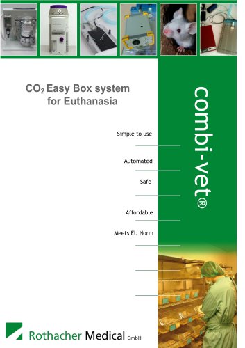 CO2 Easy Box System for Euthanasia