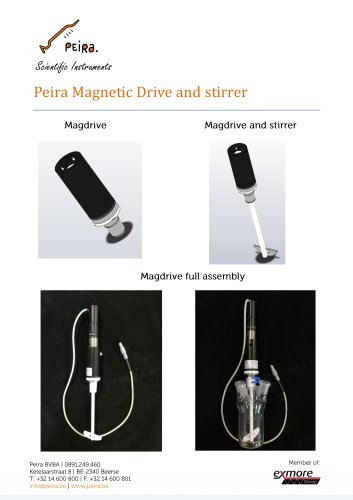 Peira Magnetic Drive and stirrer