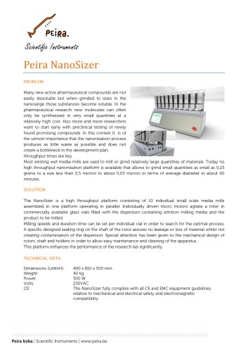 Peira NanoSizer