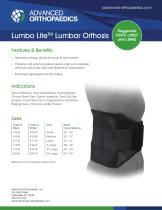 Lumbo LiteTM Lumbar Orthosis-1