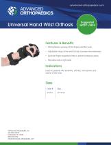 Universal Hand Wrist Orthosis - 1