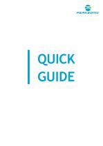PeakSonic Bladder Scanner M5