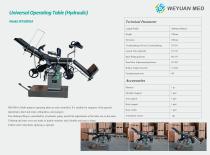 weyuan operating table catalog - 11