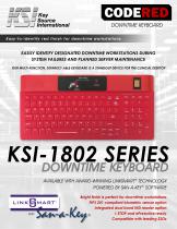 KSI-1802 Downtime Keyboard Datasheet-1