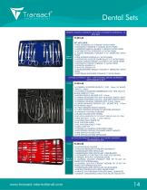 Dental Instruments Sets Catalogue - 16