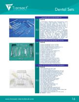 Dental Instruments Sets Catalogue - 18