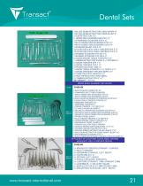 Dental Instruments Sets Catalogue - 23