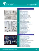 Dental Instruments Sets Catalogue - 32