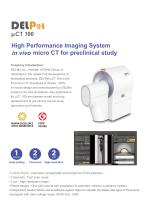 DELPet Micro Computed TomoGraphy μCT-100