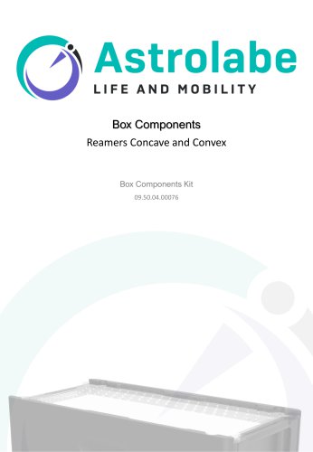 Box Components Reamers Concave and Convex
