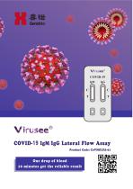 Genobio COVID-19 IgM/IgG Lateral Flow Assay (Cassette Format) - 1