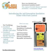 3rd Generation Insulation Tester with Foot Control-1