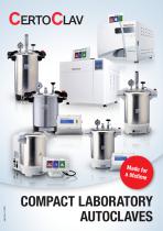 COMPACT LABORATORY AUTOCLAVES