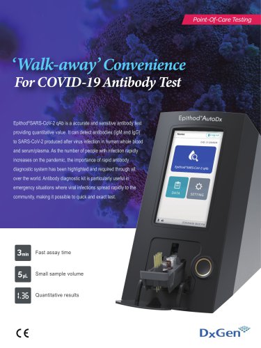 Epithod AutoDx with SARS-CoV-2 qAb