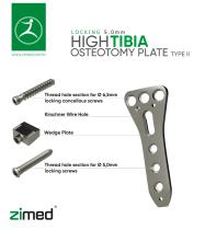 High Tibia Osteotomy Plate Type 2-2