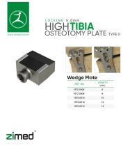 High Tibia Osteotomy Plate Type 2-4
