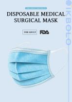 non-woven surgical mask / type II / disposable / 3-ply