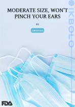 non-woven surgical mask / type II / disposable / 3-ply-6