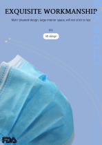 non-woven surgical mask / type II / disposable / 3-ply-7